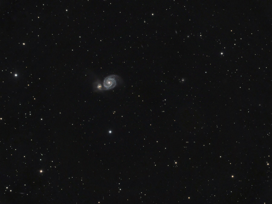 Galaxia de Remolino M51